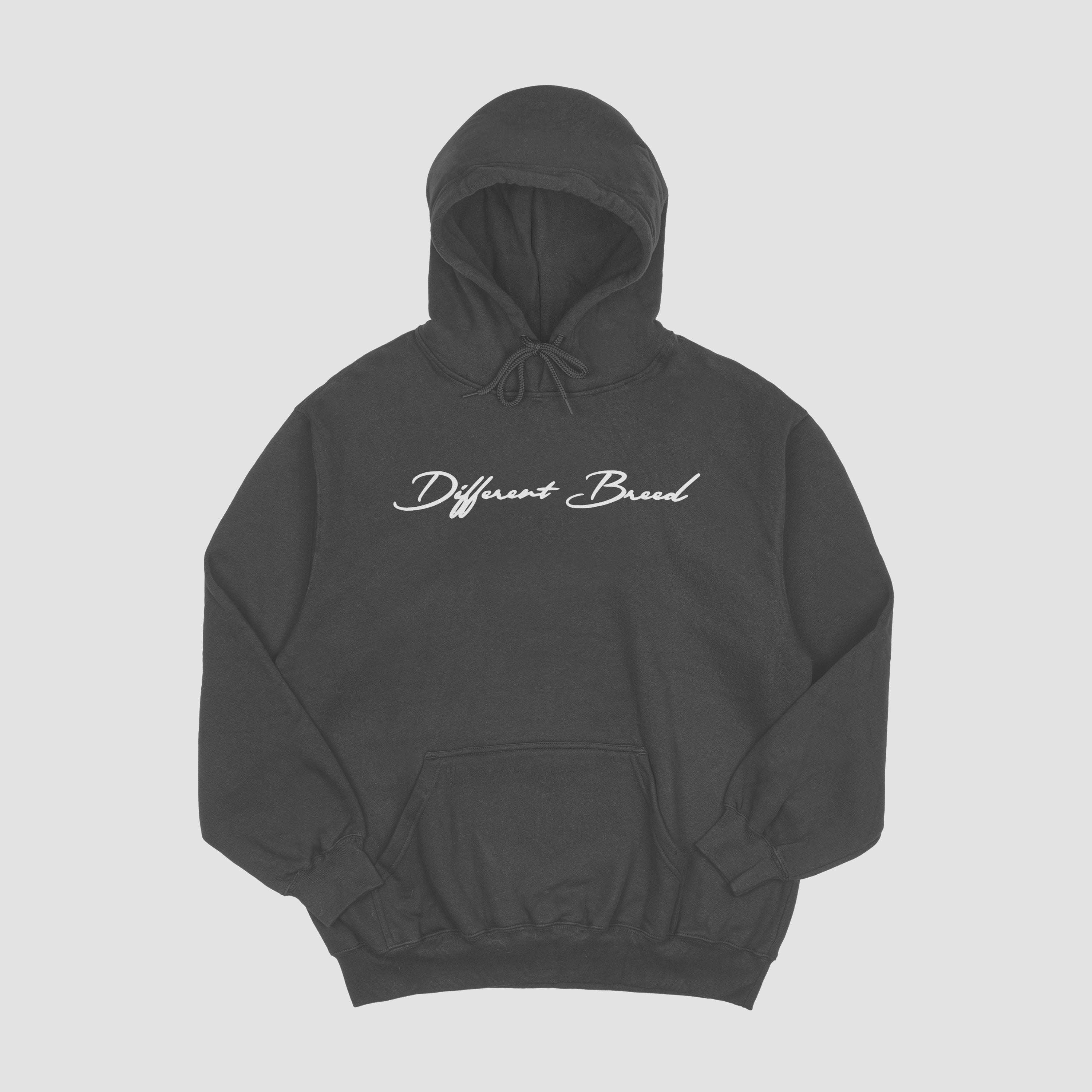 "Script" Hoodie - Pepper