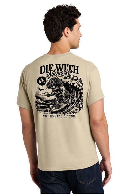 "Die With Memories" Surf T-Shirt