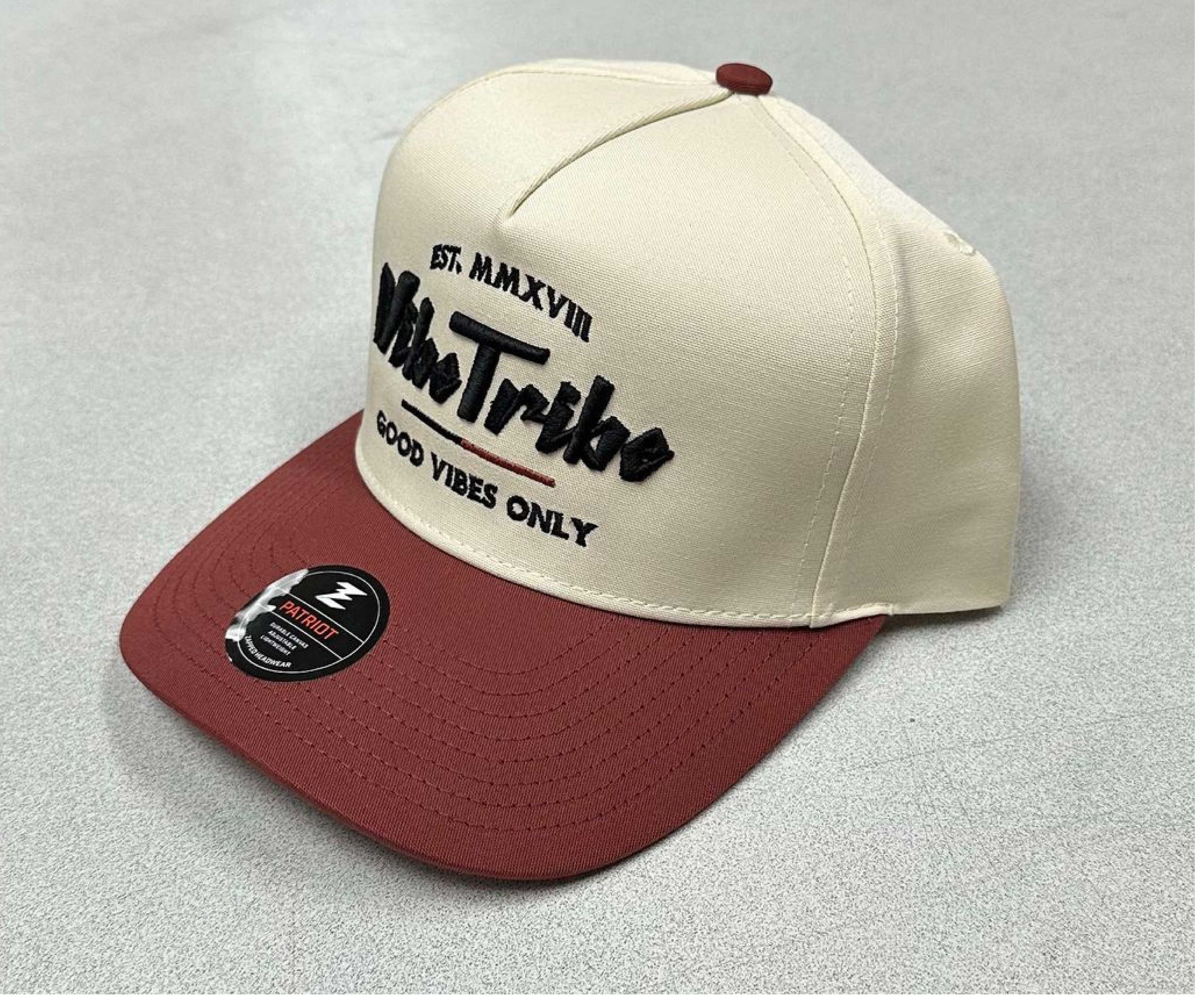 "Vibe Tribe" Snapback - Maroon